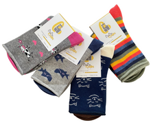 Carica l'immagine nel visualizzatore di Gallery, 4 Paia Calze Corte Donna in Caldo Cotone Taglio Laser Made in Italy - Taglia Unica