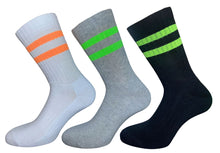 Carica l'immagine nel visualizzatore di Gallery, Set 3 Paia Calze Sportive Uomo Donna in Cotone Perfette per Sport, Tempo Libero