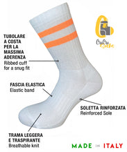 Carica l'immagine nel visualizzatore di Gallery, Set 3 Paia Calze Sportive Uomo Donna in Cotone Perfette per Sport, Tempo Libero