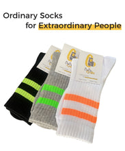 Carica l'immagine nel visualizzatore di Gallery, Set 3 Paia Calze Sportive Uomo Donna in Cotone Perfette per Sport, Tempo Libero