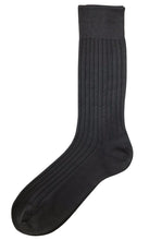 Carica l'immagine nel visualizzatore di Gallery, Calza Corta Uomo in Cotone 100% Filoscozia Rimagliato a Mano - Grigio