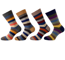 Carica l'immagine nel visualizzatore di Gallery, 4 Paia Calze Calzini Corti Uomo in Caldo Cotone Made in Italy - Taglia Unica