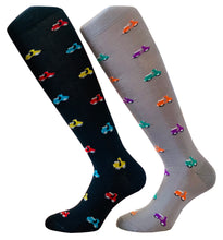 Carica l'immagine nel visualizzatore di Gallery, 4 Paia Calze Uomo Lunghe in Fresco Cotone Alta Qualità Made in Italy