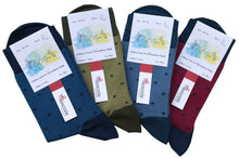 Carica l'immagine nel visualizzatore di Gallery, 4 Paia Calze Calzini Uomo in Cotone Filoscozia®- Made in Italy