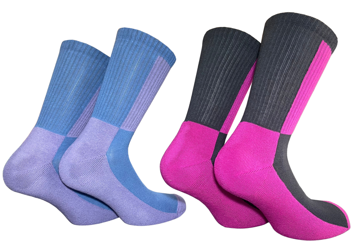 Calzini Sportivi Donna Corti In Cotone - 2 Paia Anti-Vesciche, Traspiranti, Per Running E Trekking - Foto 4