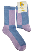 Carica l'immagine nel visualizzatore di Gallery, 2 Paia Calze Sportive in Cotone Traspirante e Soletta Rinforzata in Spugna di Cotone