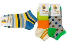 Carica l'immagine nel visualizzatore di Gallery, 6 Paia Calze Bambino Fresco Cotone Mercerizzato Alta Qualità Made in Italy