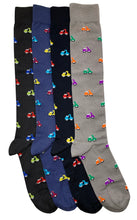 Carica l'immagine nel visualizzatore di Gallery, 4 Paia Calze Uomo Lunghe in Fresco Cotone Alta Qualità Made in Italy