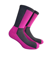 Carica l'immagine nel visualizzatore di Gallery, 2 Paia Calze Sportive in Cotone Traspirante e Soletta Rinforzata in Spugna di Cotone