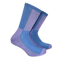 Carica l'immagine nel visualizzatore di Gallery, 2 Paia Calze Sportive in Cotone Traspirante e Soletta Rinforzata in Spugna di Cotone