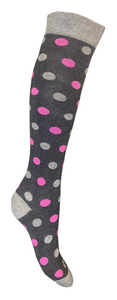 4 Paia Calze Calzini Lunghi Donna in Caldo Cotone Made in Italy - Taglia Unica