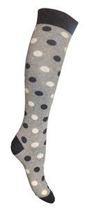 4 Paia Calze Calzini Lunghi Donna in Caldo Cotone Made in Italy - Taglia Unica