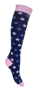 4 Paia Calze Calzini Lunghi Donna in Caldo Cotone Made in Italy - Taglia Unica