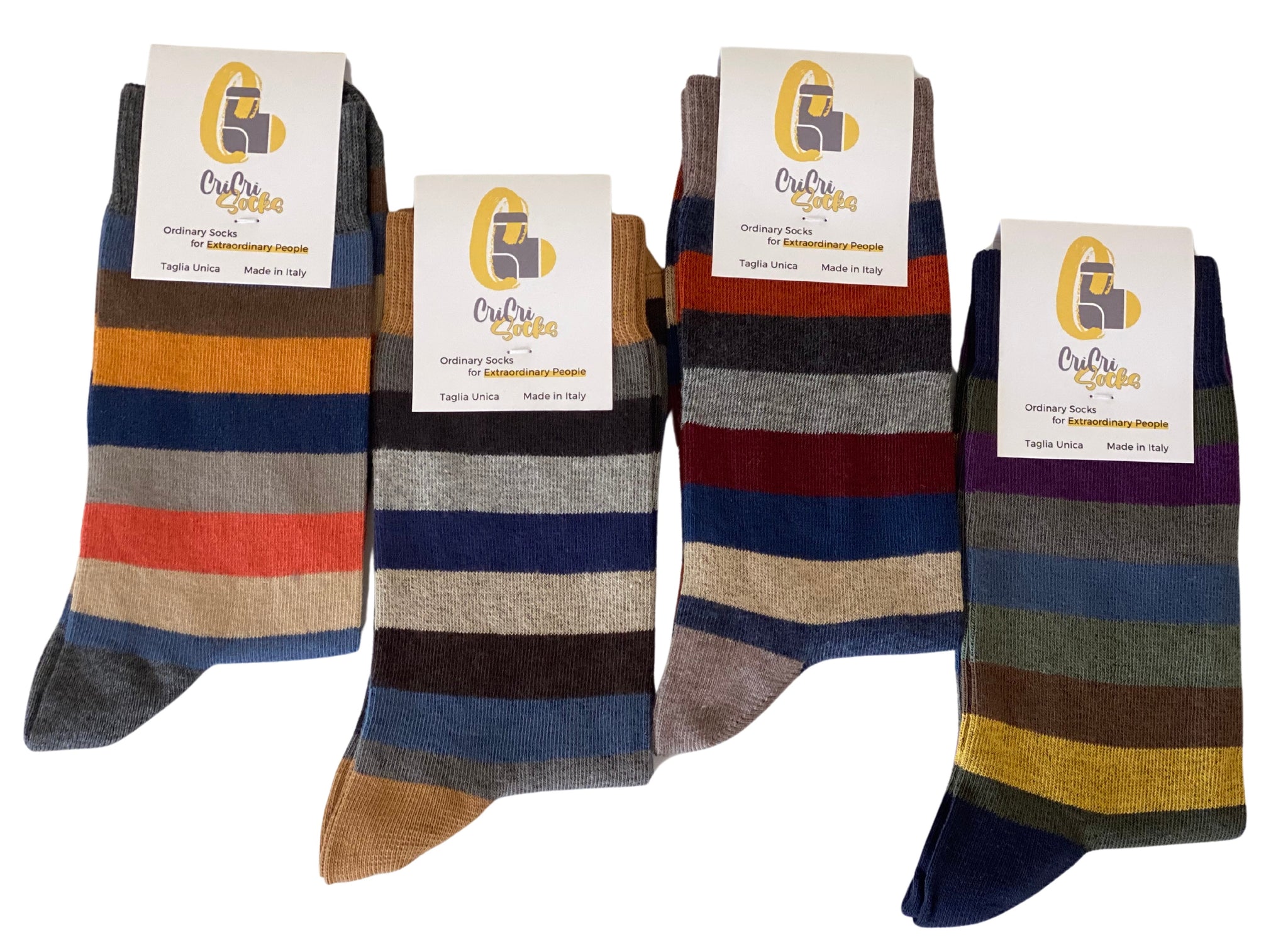 6 Paia Di Calze Casual Eleganti Da Uomo, Con Motivo A Quadri - Foto 4