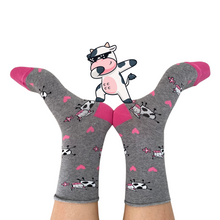 Carica l'immagine nel visualizzatore di Gallery, 4 Paia Calze Corte Donna in Caldo Cotone Taglio Laser Made in Italy - Taglia Unica
