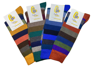 4 Paia Calze Calzini Corti Altezza Americana Uomo in Caldo Cotone Made in Italy - Taglia Unica