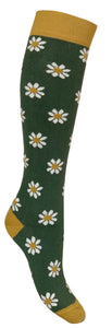 4 Paia Calze Lunghe Donna in Caldo Cotone Modello Crazy Mix Made in Italy - Taglia Unica