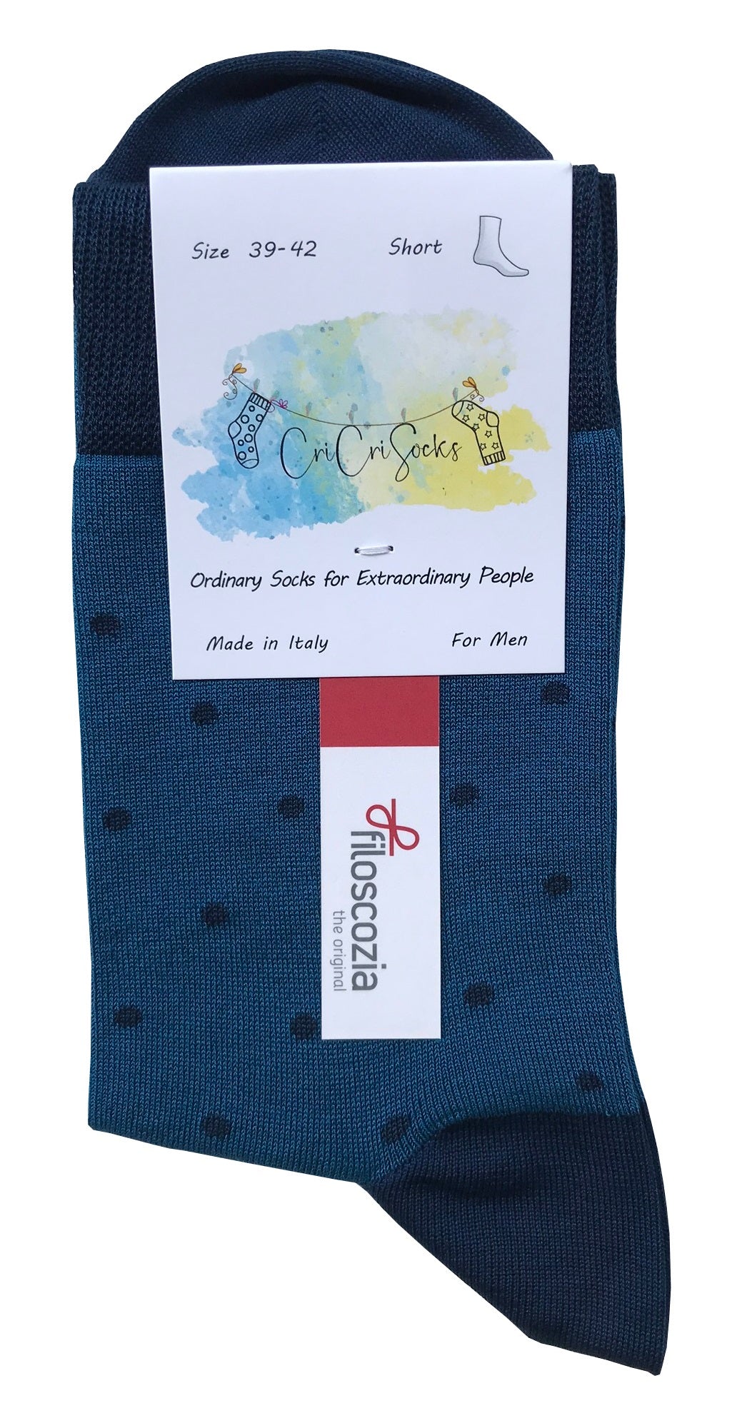 4 Calze Uomo Fantasia Filo Di Scozia - 100% Cotone Made In Italy, Eleganti E Colorate - Foto 12