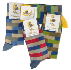 4 Paia Calze Uomo Corte in Fresco Cotone  Alta Qualità Made in Italy