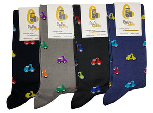 4 Paia Calze Uomo Lunghe in Fresco Cotone Alta Qualità Made in Italy