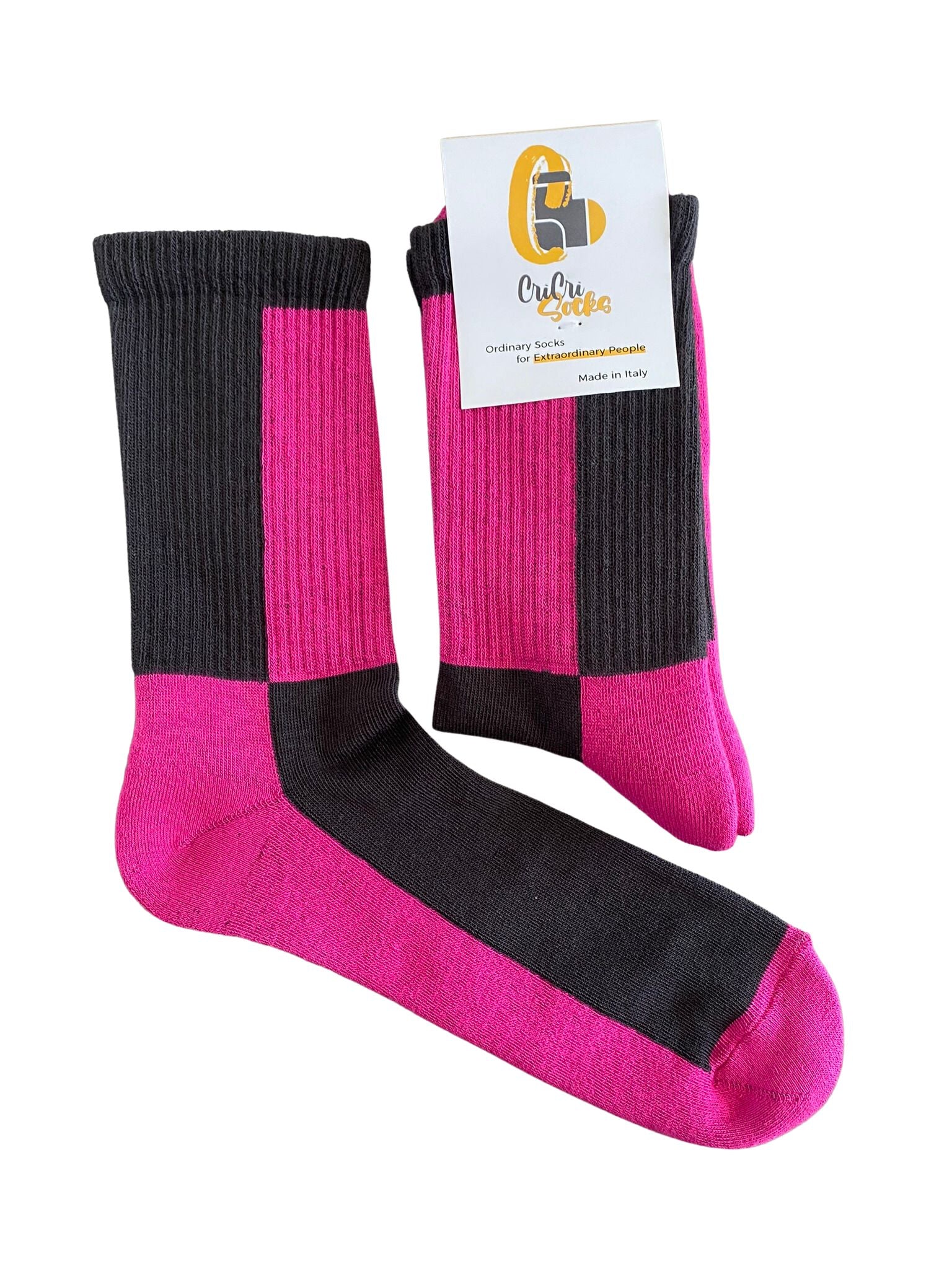 12 Paia Calze Sportive Unisex L&K-II - Cotone 85%, Comode E Antiscivolo, Design A Strisce - Foto 10